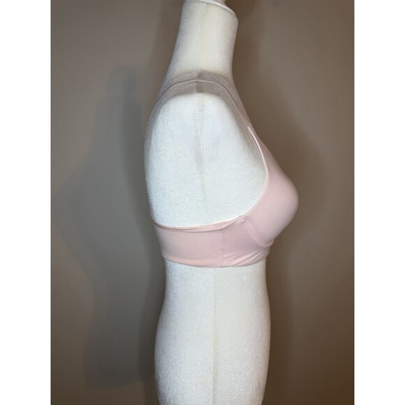 Victoria’s Secret Lightly Lined Plunge Bra 32C Pink Wireless - Picture 2 of 8